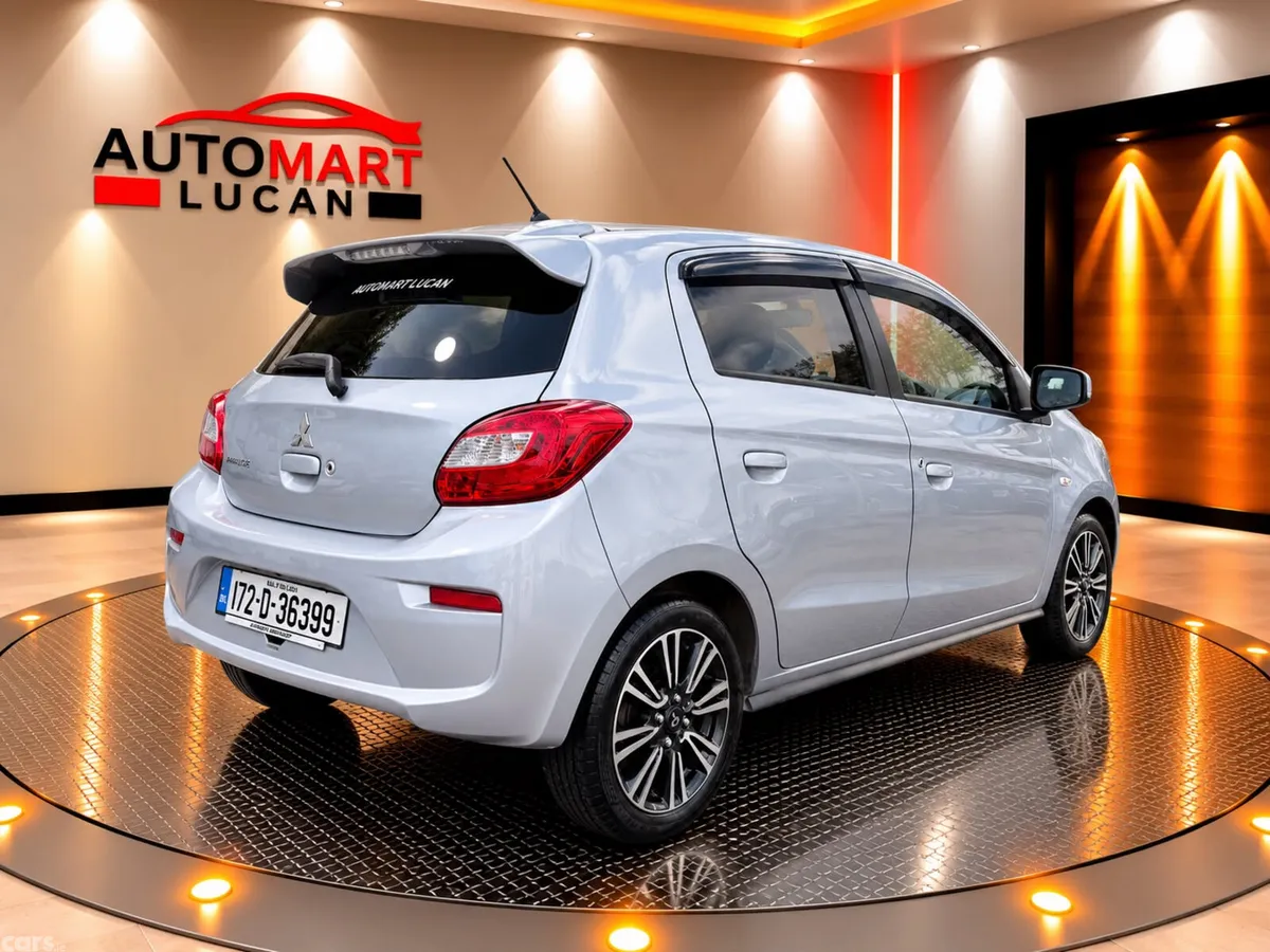 Mitsubishi Mirage Hatchback, Petrol, 2017, Silver