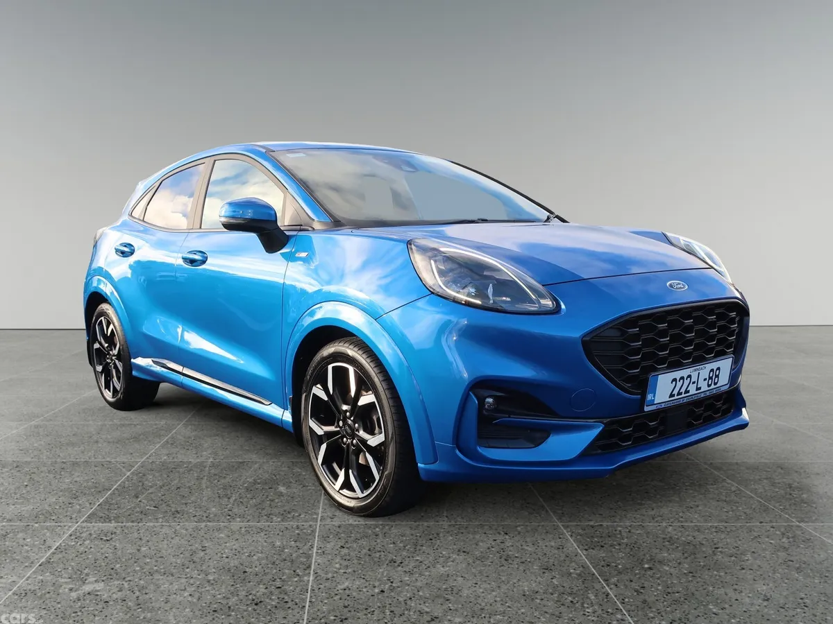 Ford Puma MPV, Petrol Hybrid, 2022, Blue