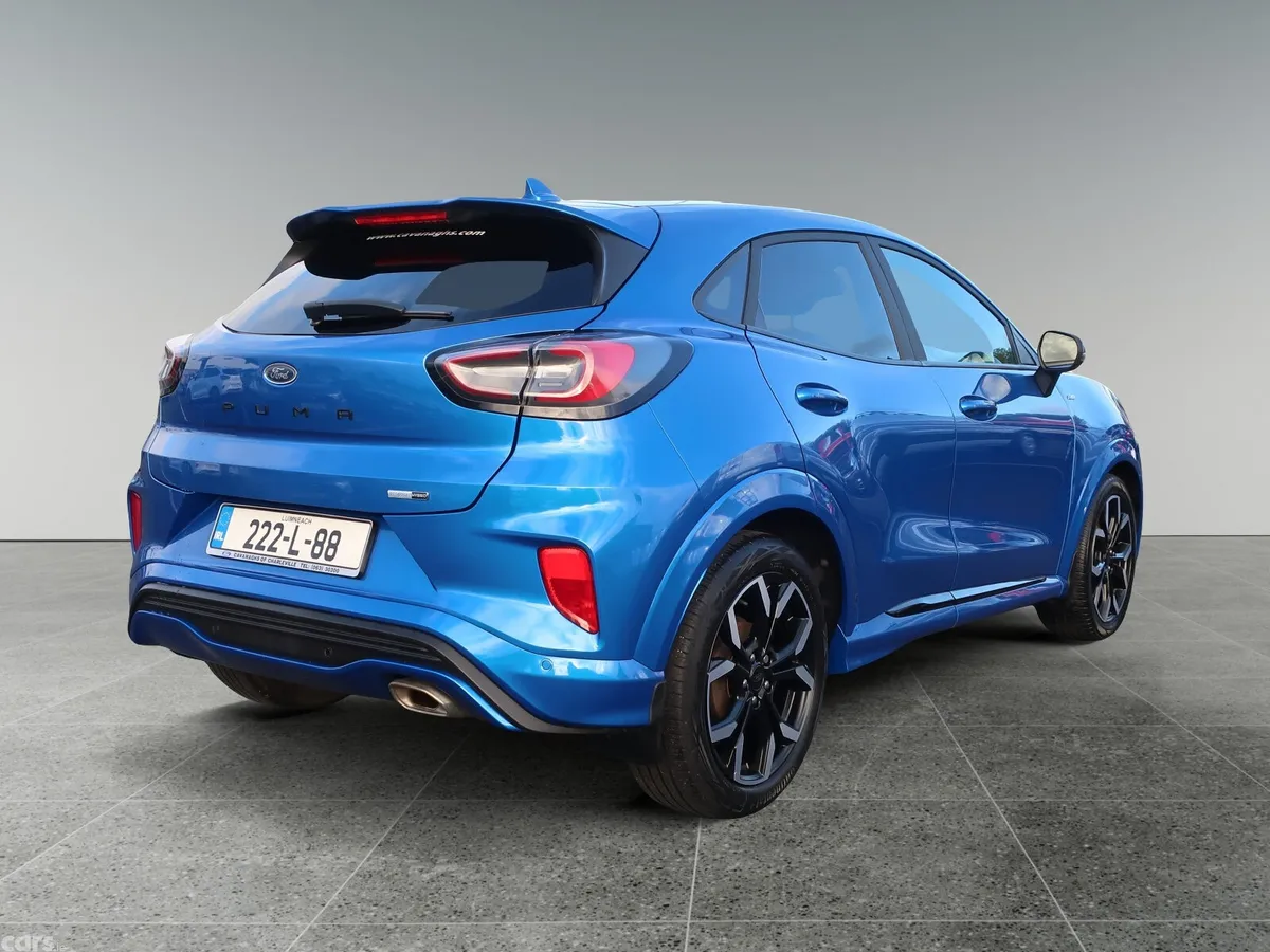 Ford Puma MPV, Petrol Hybrid, 2022, Blue