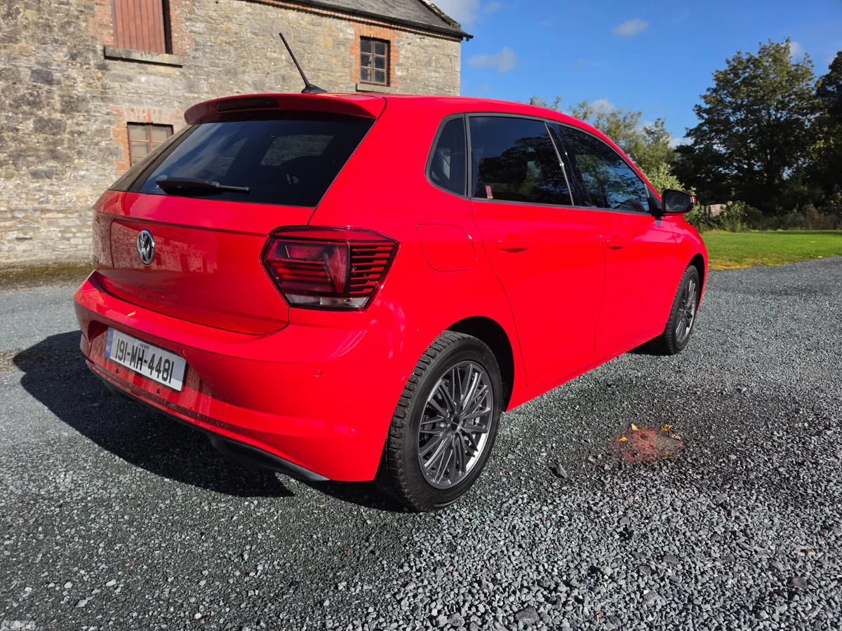 Volkswagen Polo Hatchback, Petrol, 2019, Red
