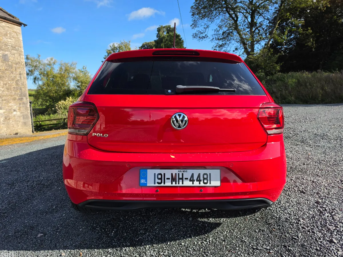 Volkswagen Polo Hatchback, Petrol, 2019, Red