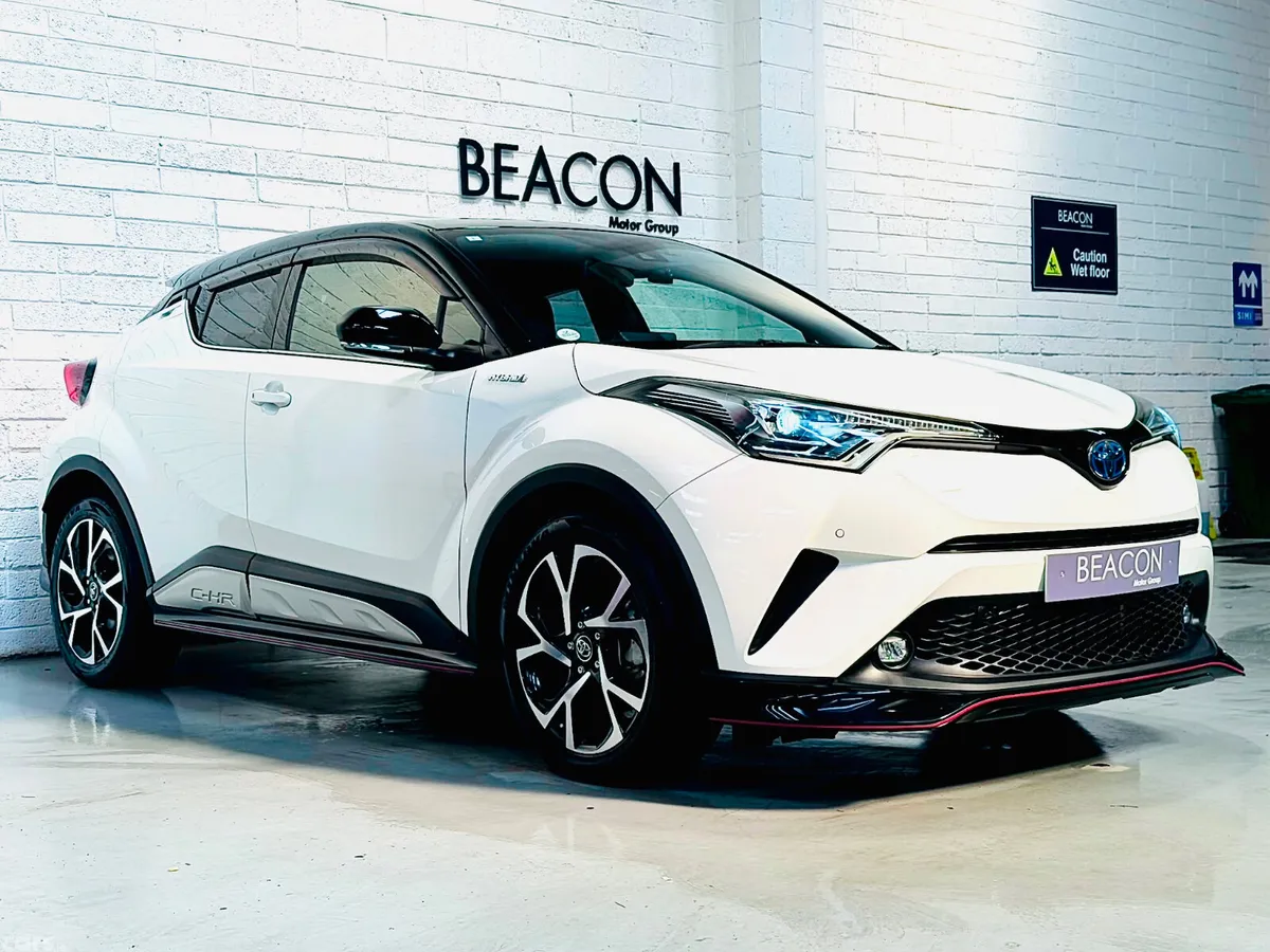 Toyota C-HR Hatchback, Petrol Hybrid, 2019, White