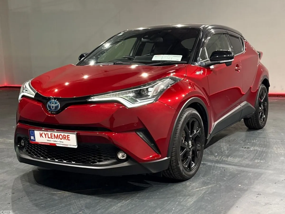 Toyota C-HR SUV, Petrol Hybrid, 2019, Red
