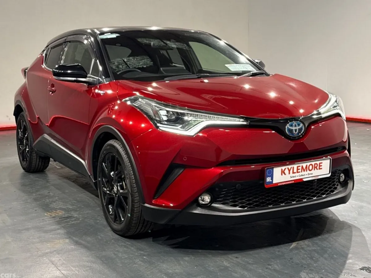 Toyota C-HR SUV, Petrol Hybrid, 2019, Red