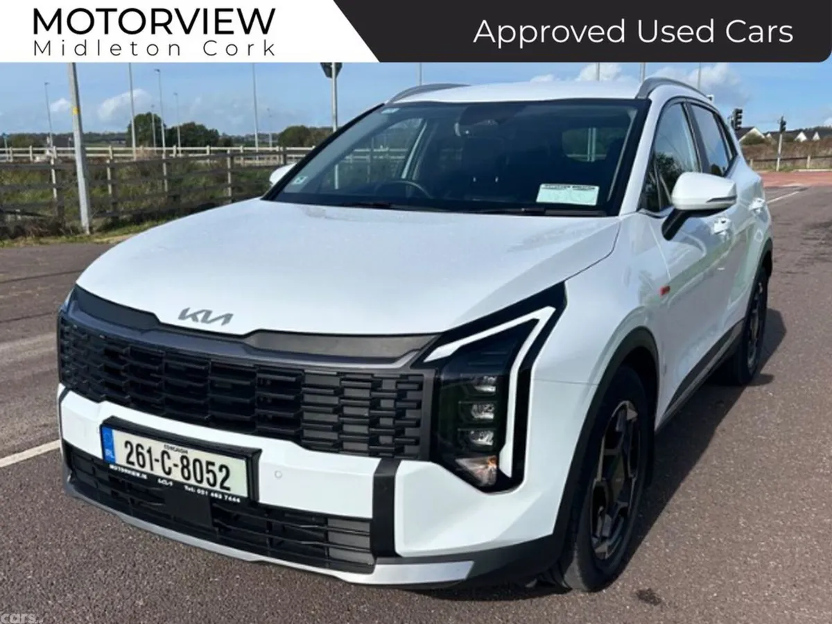 Kia Sportage SUV, Diesel Hybrid, 2026, White