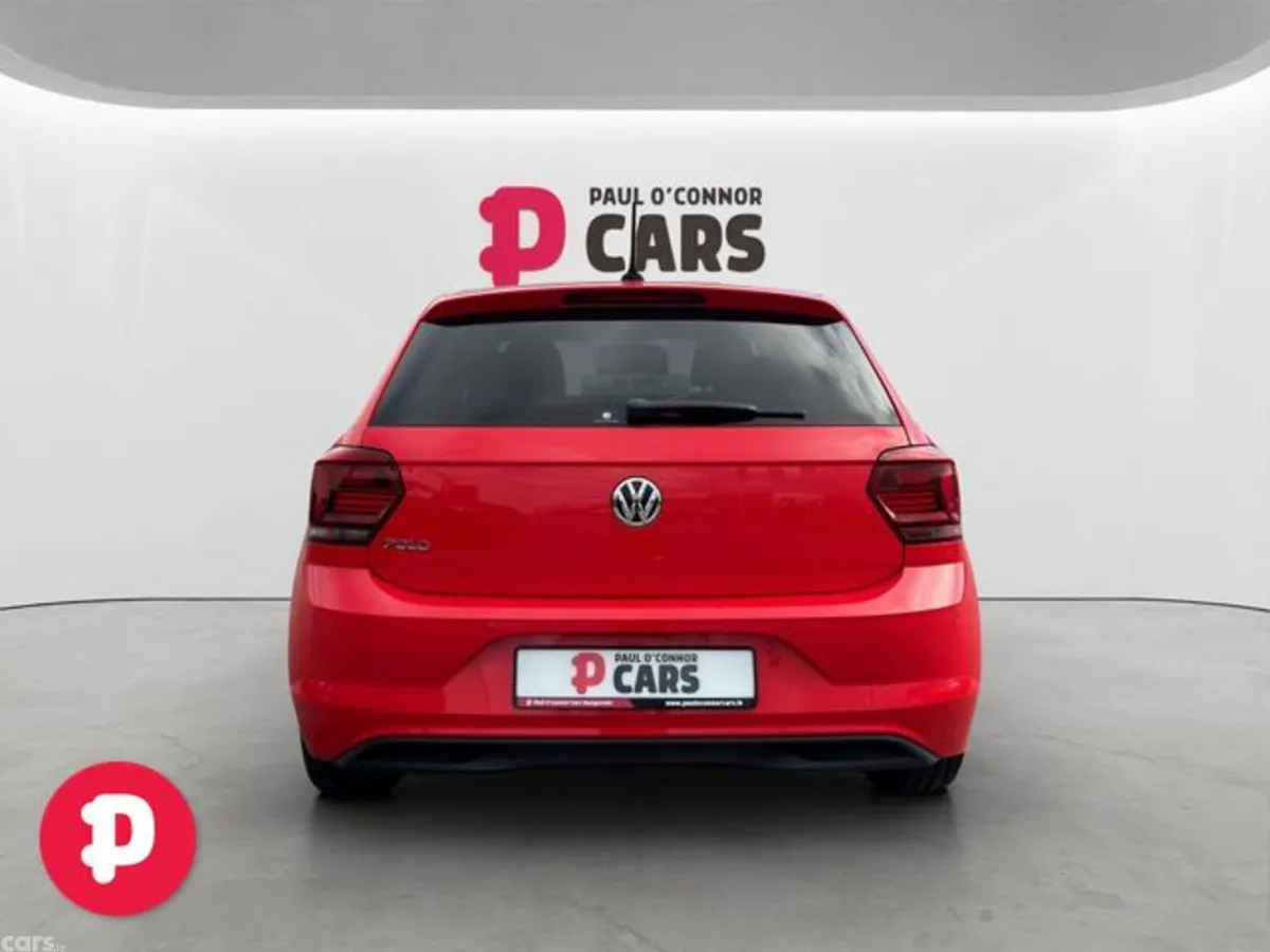Volkswagen Polo Hatchback, Petrol, 2018, Red