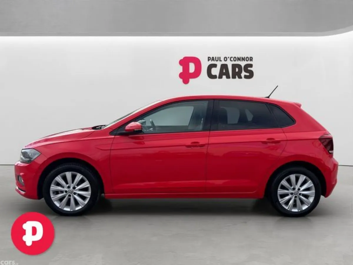 Volkswagen Polo Hatchback, Petrol, 2018, Red