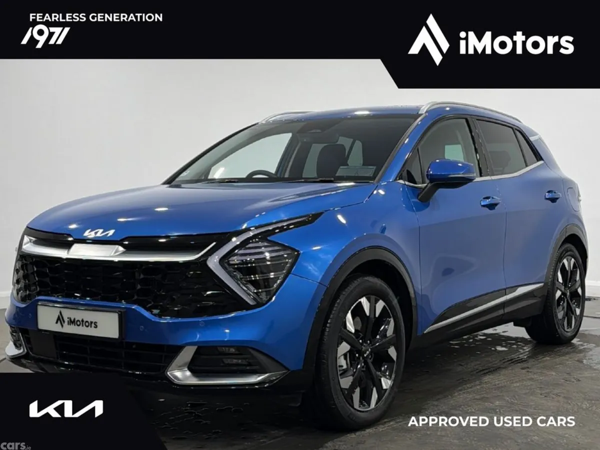 Kia Sportage SUV, Petrol Hybrid, 2023, Blue