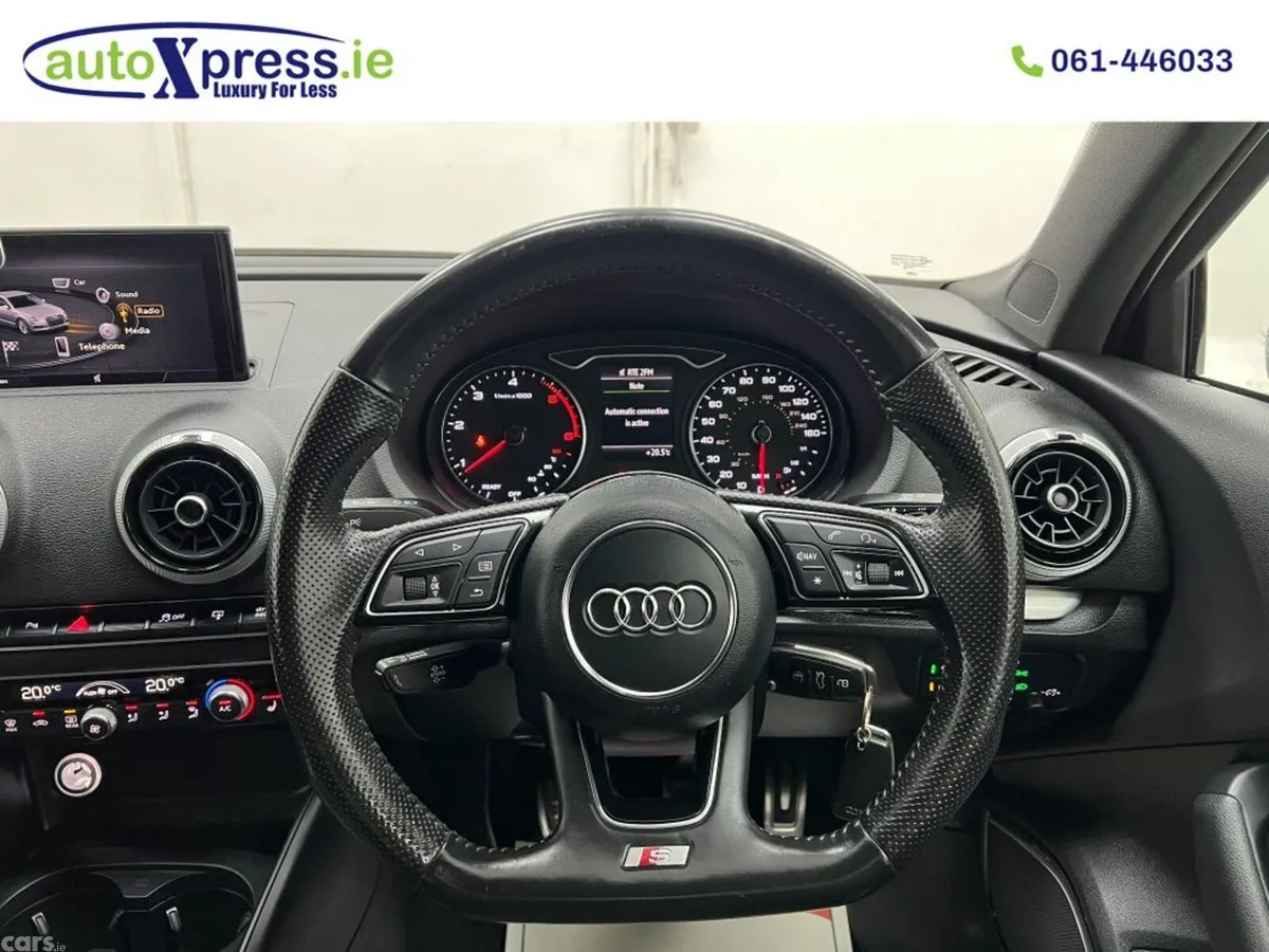 Audi A3 Saloon, Diesel, 2017, Black