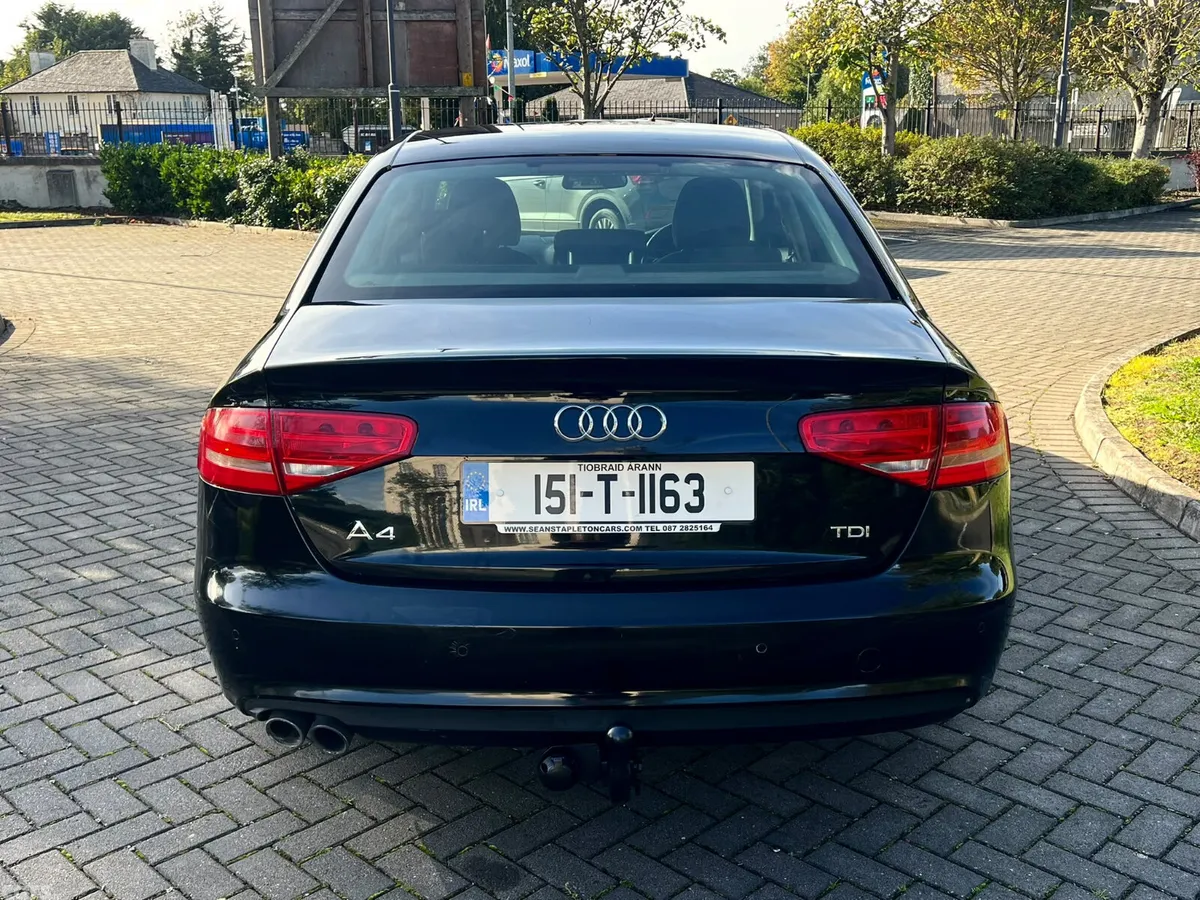 Audi A4 Saloon, Diesel, 2015, Black