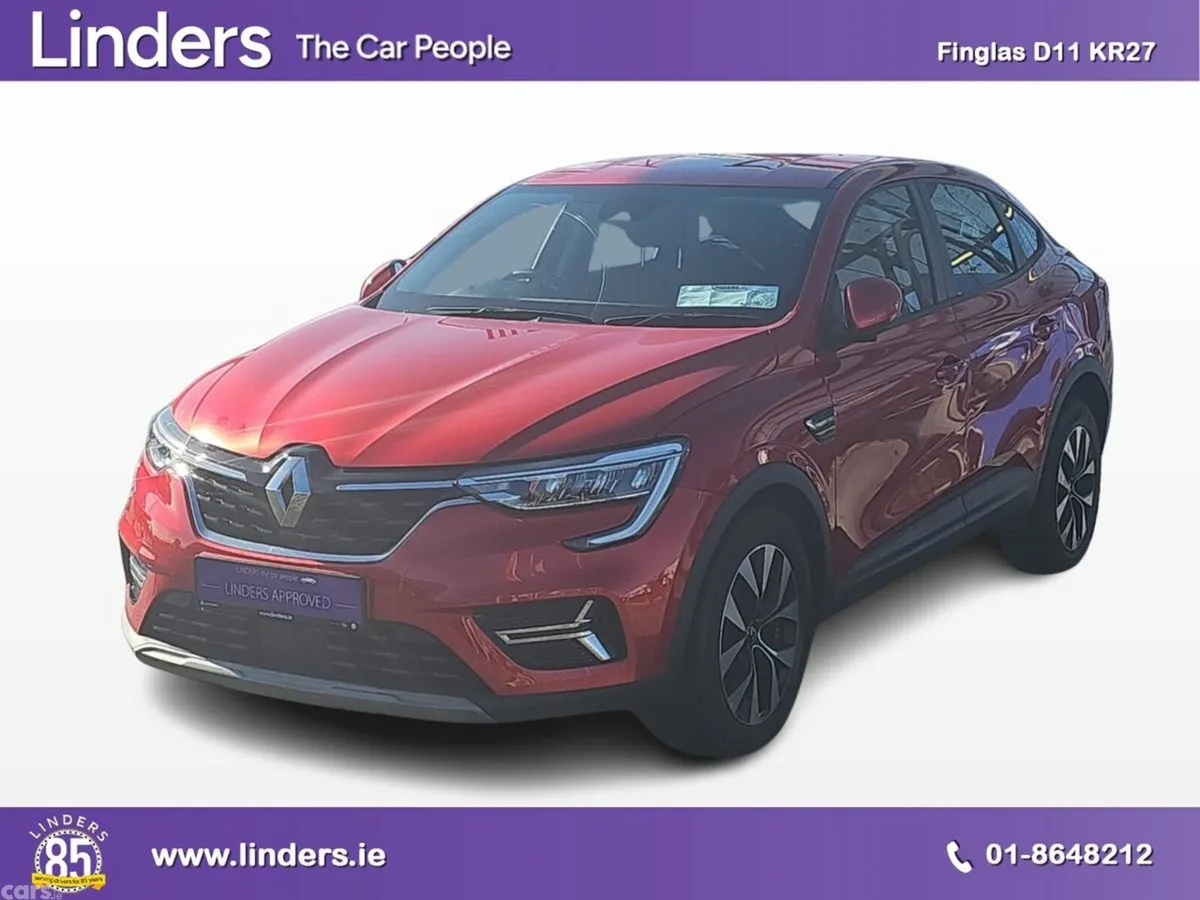 Renault Arkana Hatchback, Petrol, 2023, Red