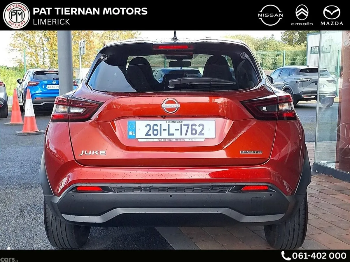 Nissan Juke SUV, Petrol Hybrid, 2026, Red
