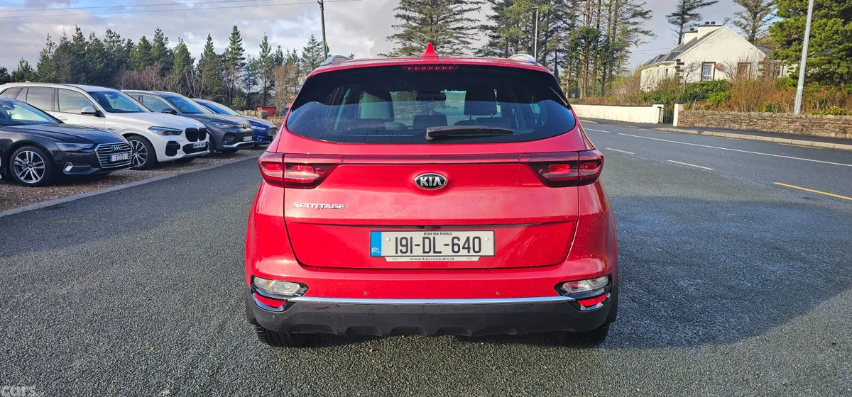Kia Sportage SUV, Diesel, 2019, Red