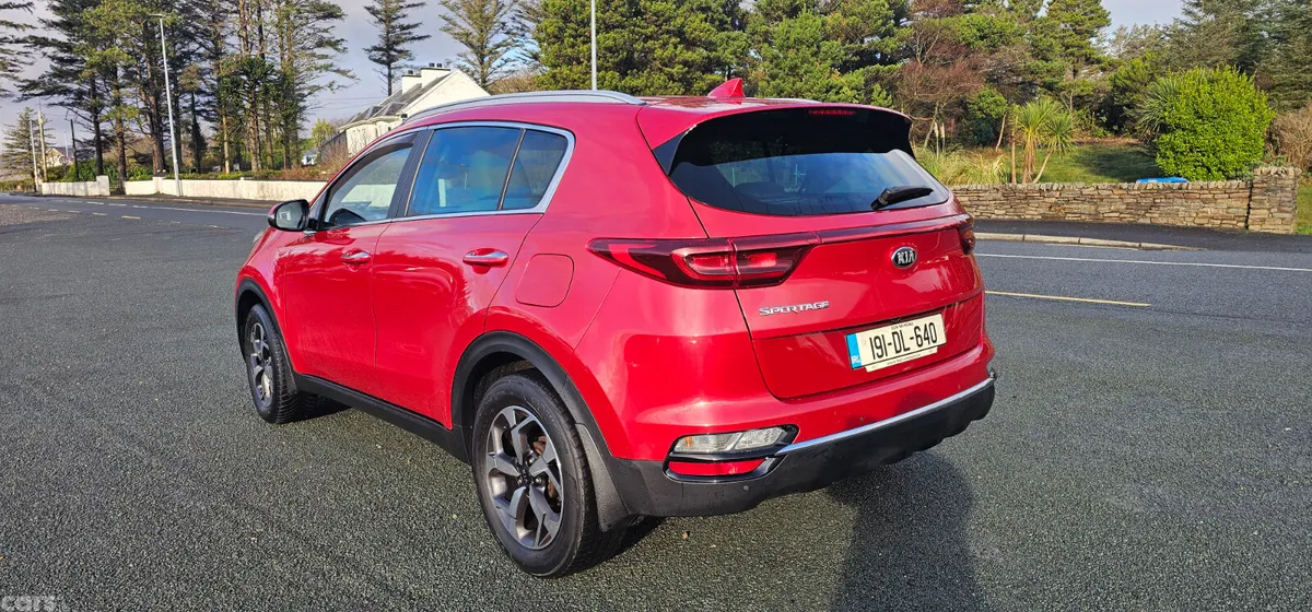 Kia Sportage SUV, Diesel, 2019, Red