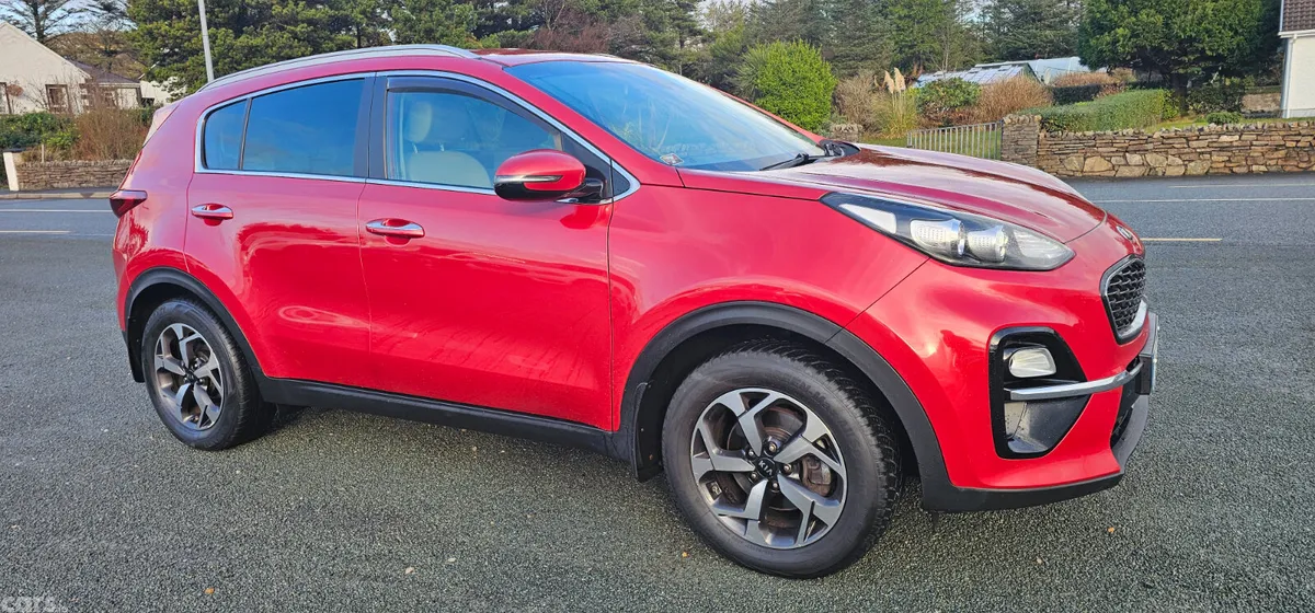Kia Sportage SUV, Diesel, 2019, Red