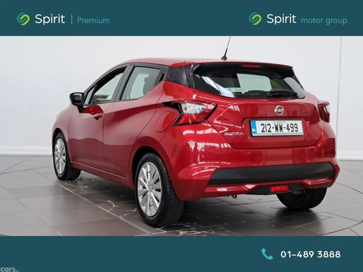 Nissan Micra Hatchback, Petrol, 2021, Red