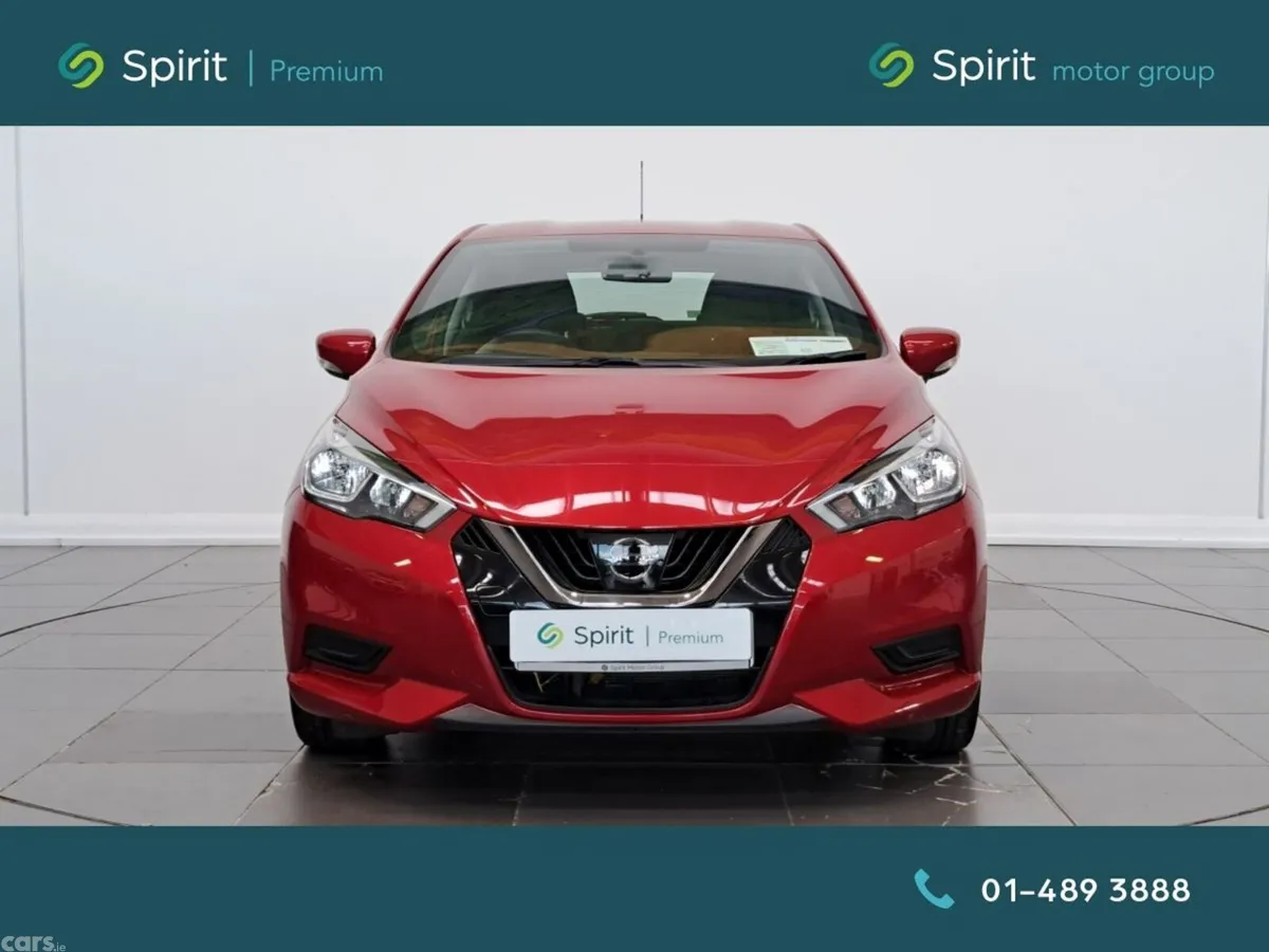 Nissan Micra Hatchback, Petrol, 2021, Red