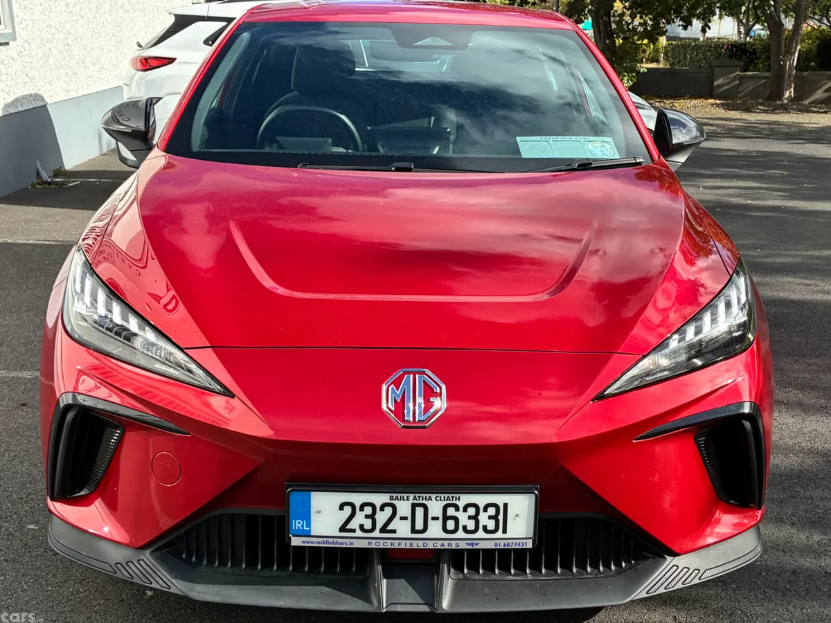MG MG4 Hatchback, Electric, 2023, Red