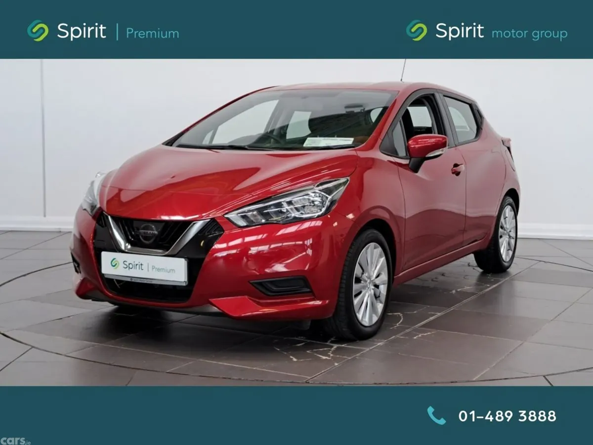 Nissan Micra Hatchback, Petrol, 2021, Red