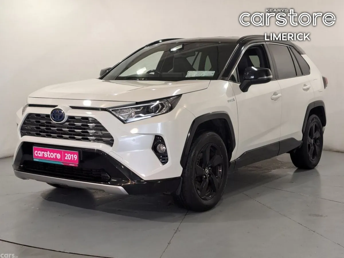 Toyota RAV4 SUV, Petrol Hybrid, 2019, White