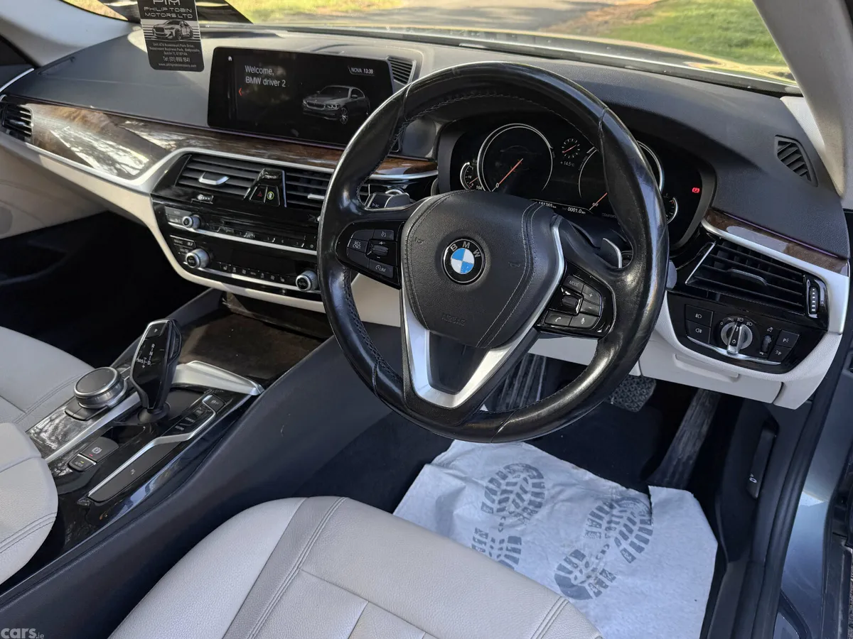 BMW 5-Series Saloon, Diesel, 2017, Grey