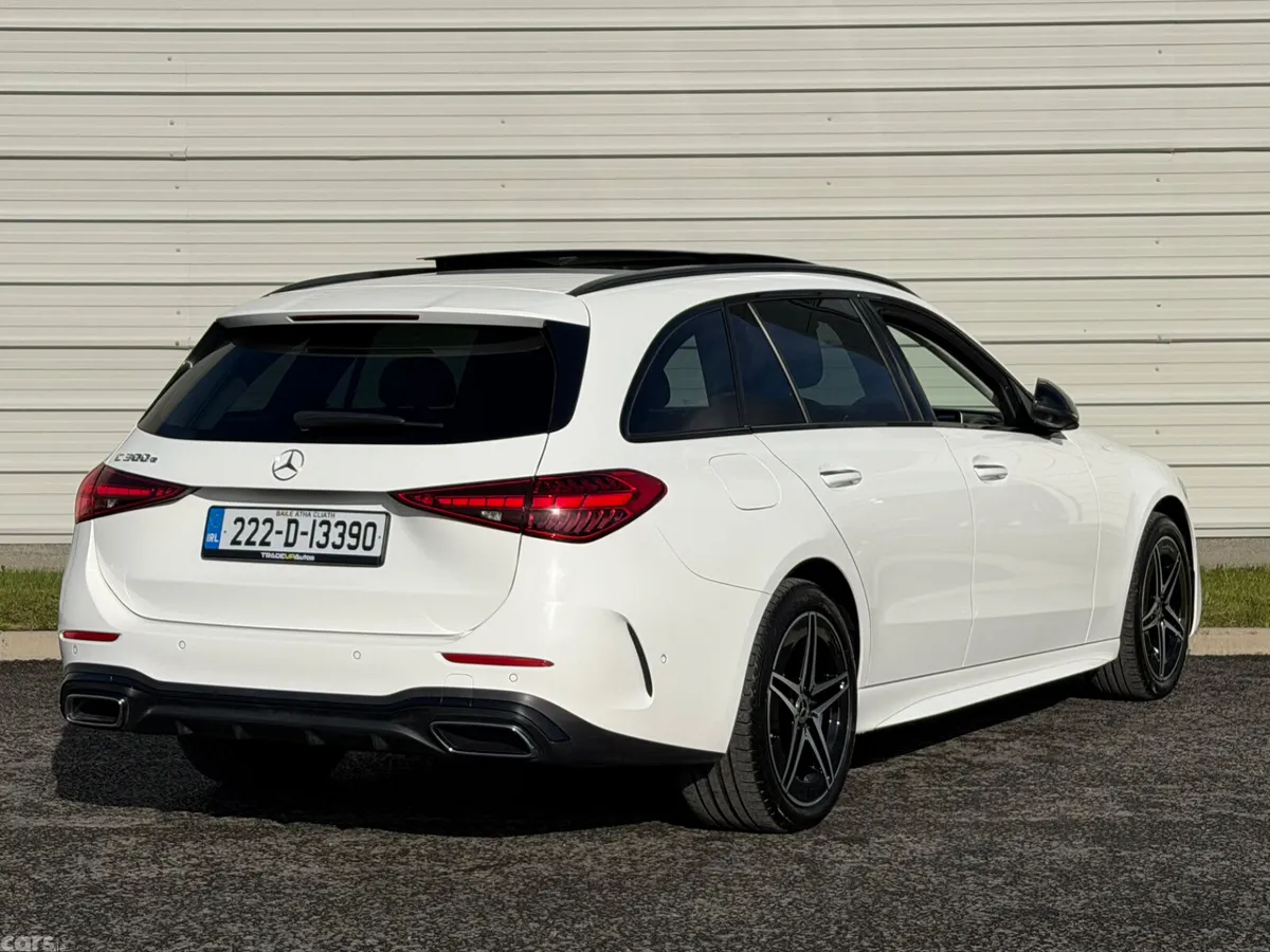 Mercedes-Benz C-Class Estate, Petrol Plug-in Hybrid, 2022, White