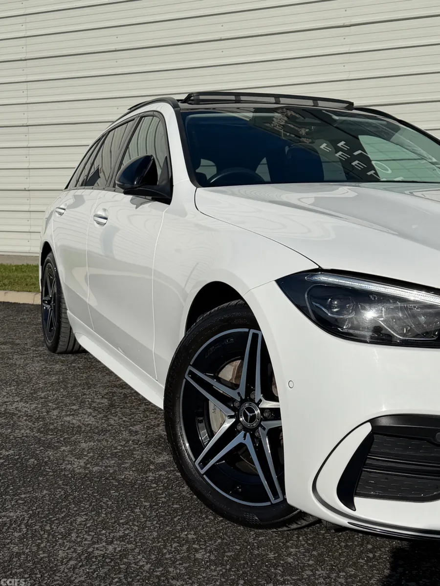 Mercedes-Benz C-Class Estate, Petrol Plug-in Hybrid, 2022, White