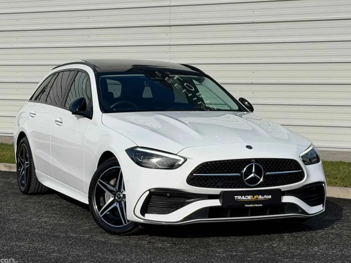 Mercedes-Benz C-Class Estate, Petrol Plug-in Hybrid, 2022, White