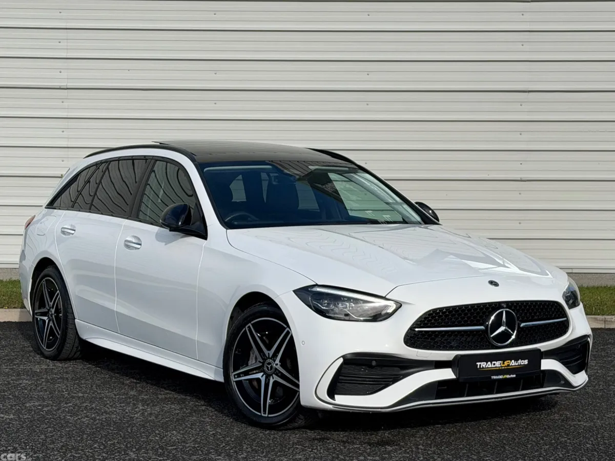 Mercedes-Benz C-Class Estate, Petrol Plug-in Hybrid, 2022, White