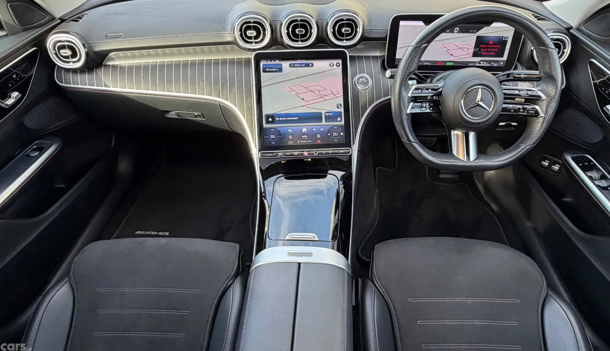 Mercedes-Benz C-Class Estate, Petrol Plug-in Hybrid, 2022, White