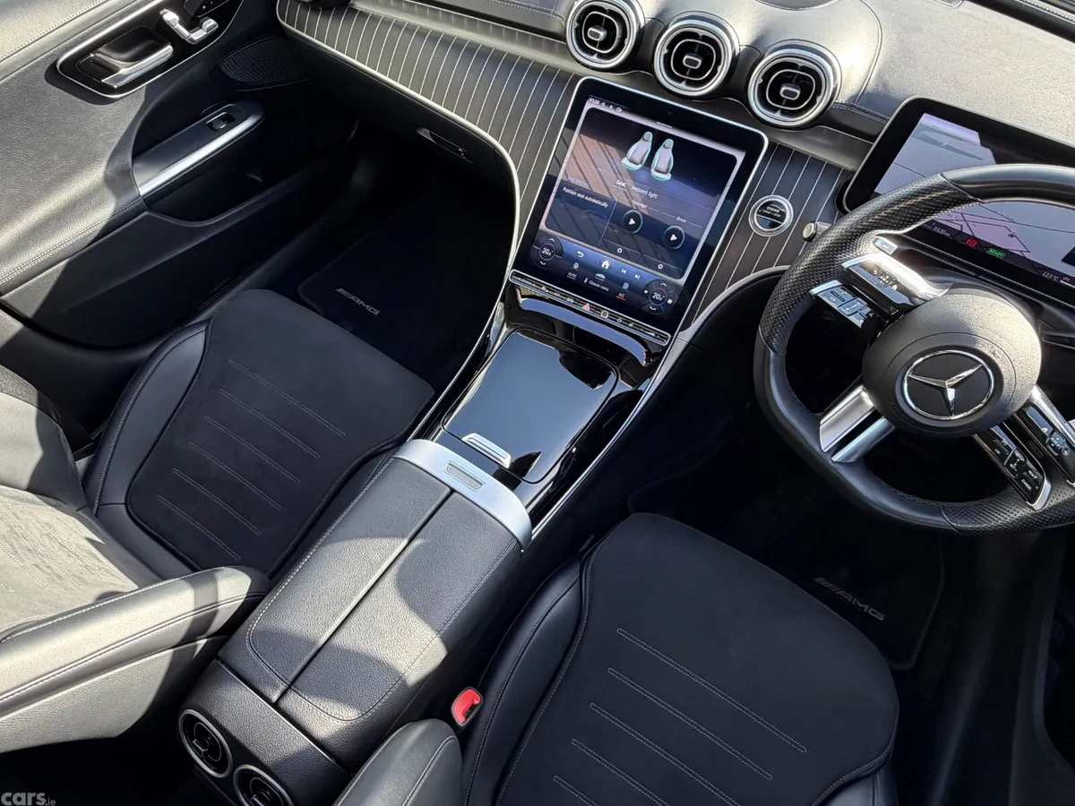 Mercedes-Benz C-Class Estate, Petrol Plug-in Hybrid, 2022, White