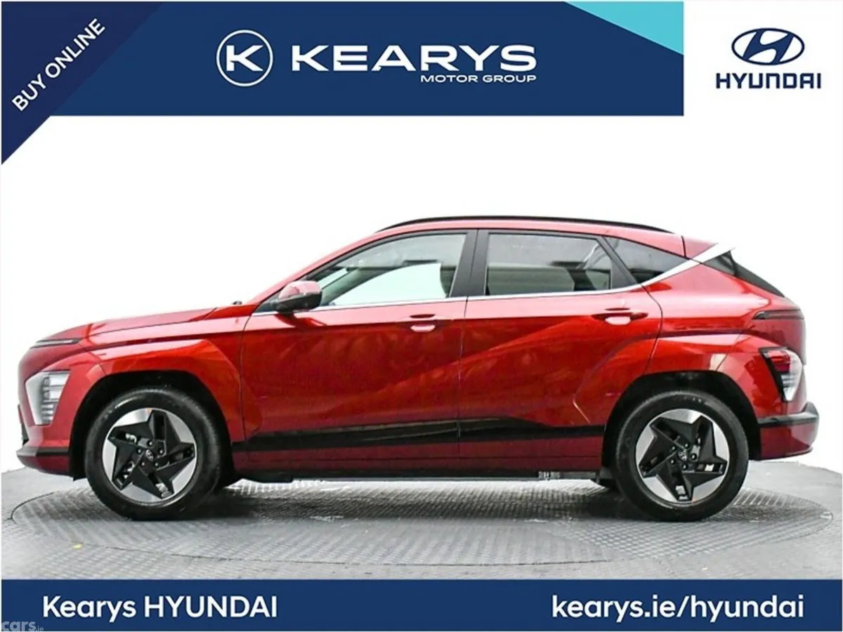 Hyundai KONA SUV, Electric, 2024, Red