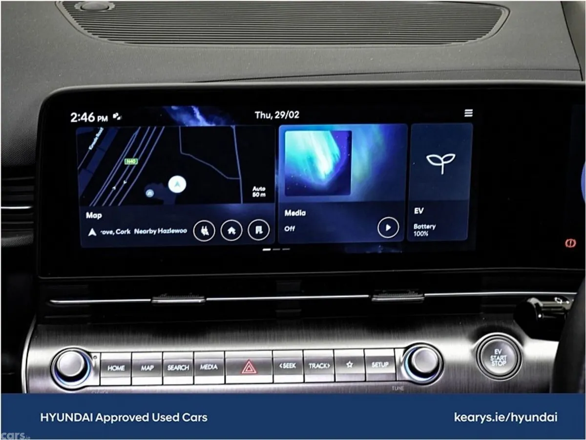 Hyundai KONA SUV, Electric, 2024, Red