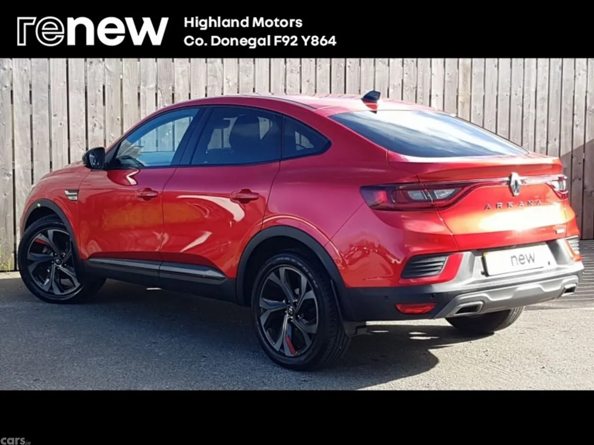 Renault Arkana Hatchback, Petrol, 2022, Red