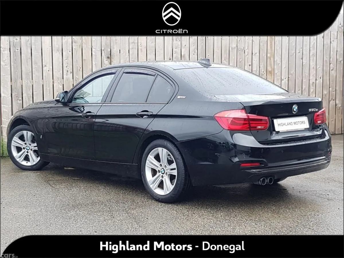 BMW 3-Series Saloon, Petrol Plug-in Hybrid, 2018, Black
