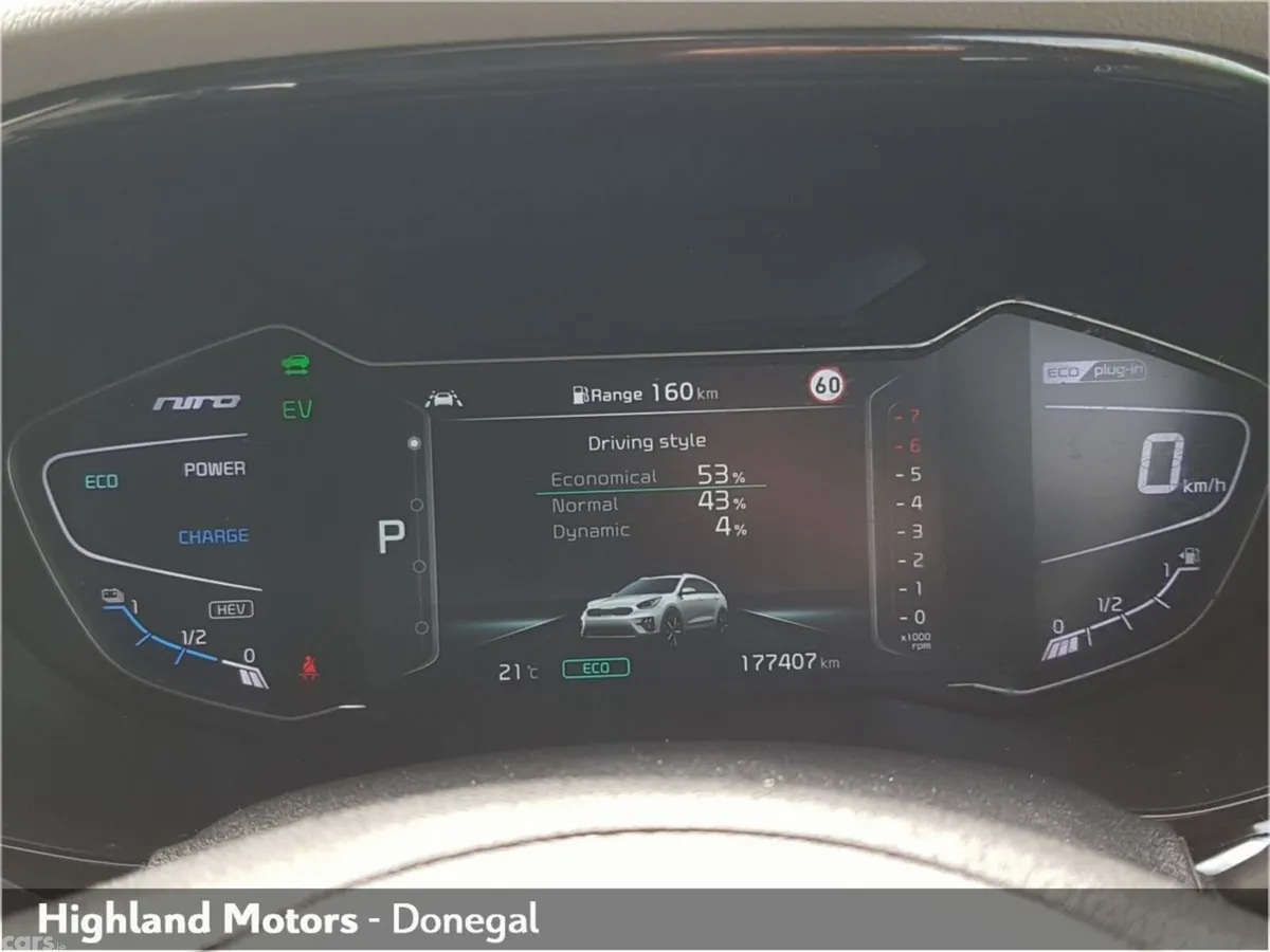 Kia Niro SUV, Petrol Plug-in Hybrid, 2020, Blue