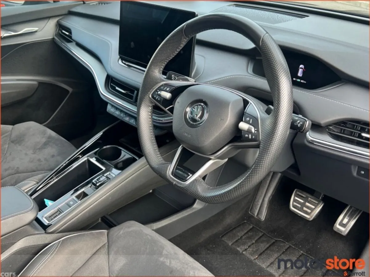 Skoda Enyaq Coupe, Electric, 2024, Black