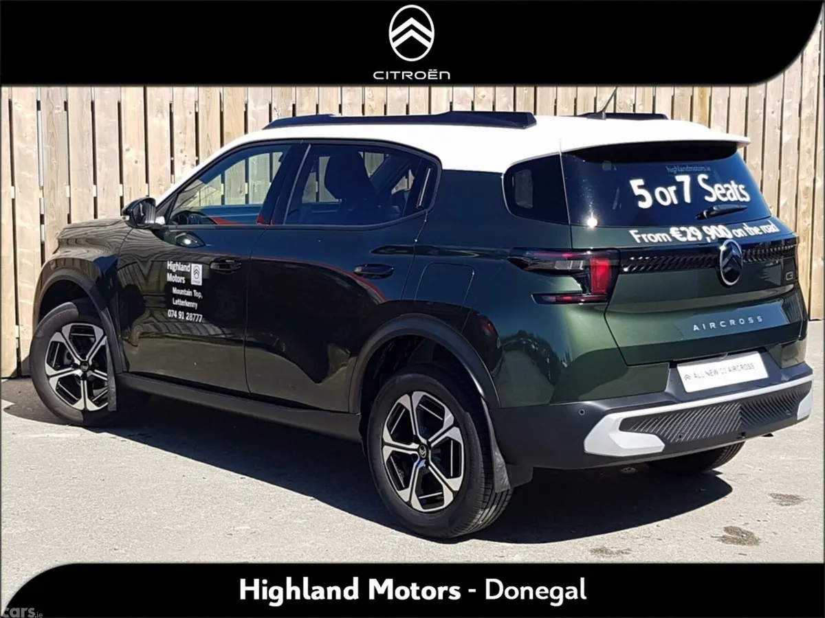 Citroen C3 Aircross SUV, Petrol, 2026, Green