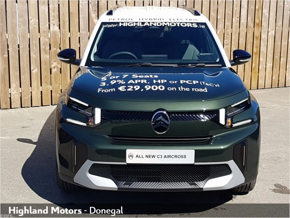 Citroen C3 Aircross SUV, Petrol, 2026, Green
