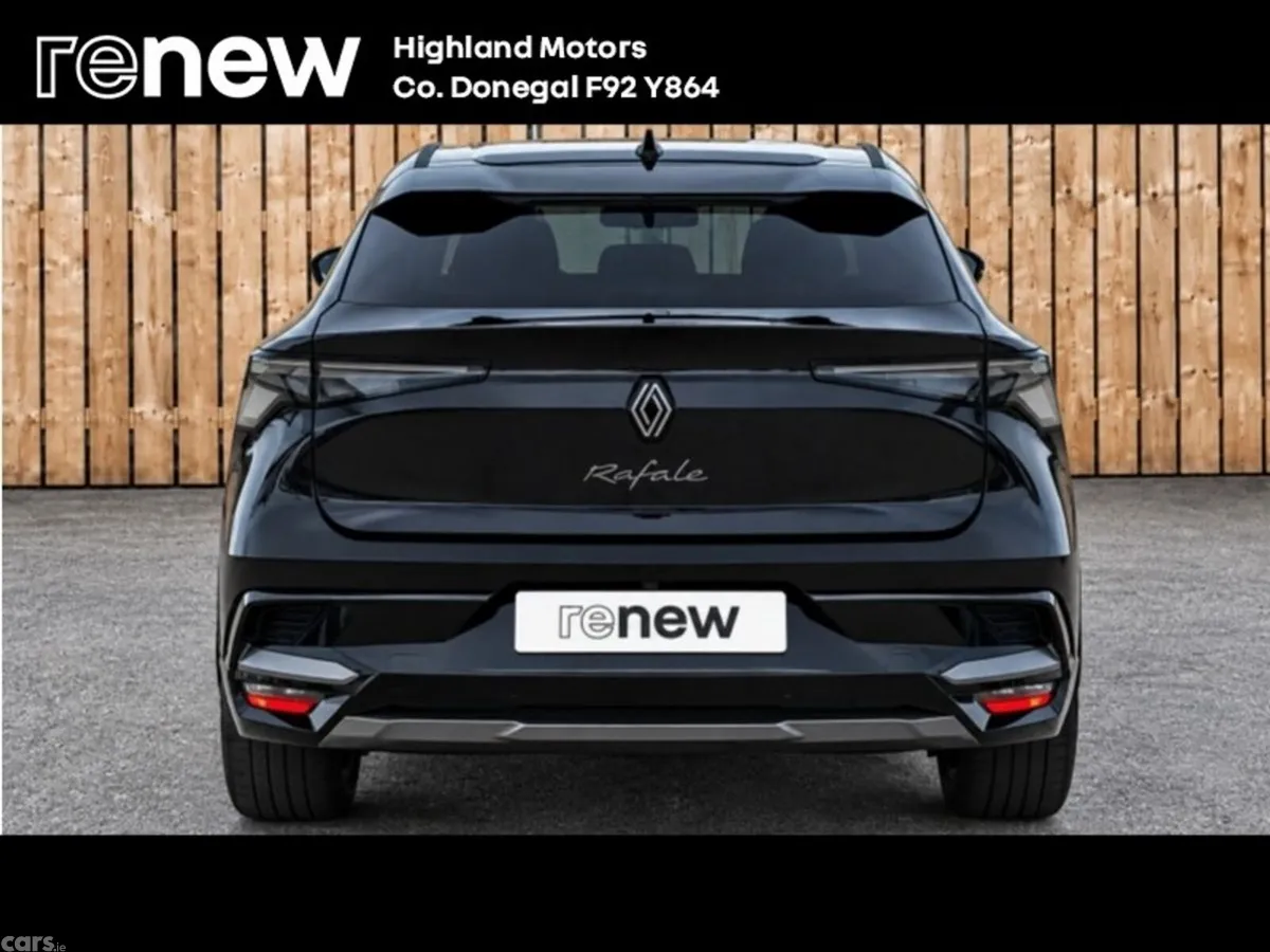 Renault Rafale SUV, Petrol Hybrid, 2024, Black