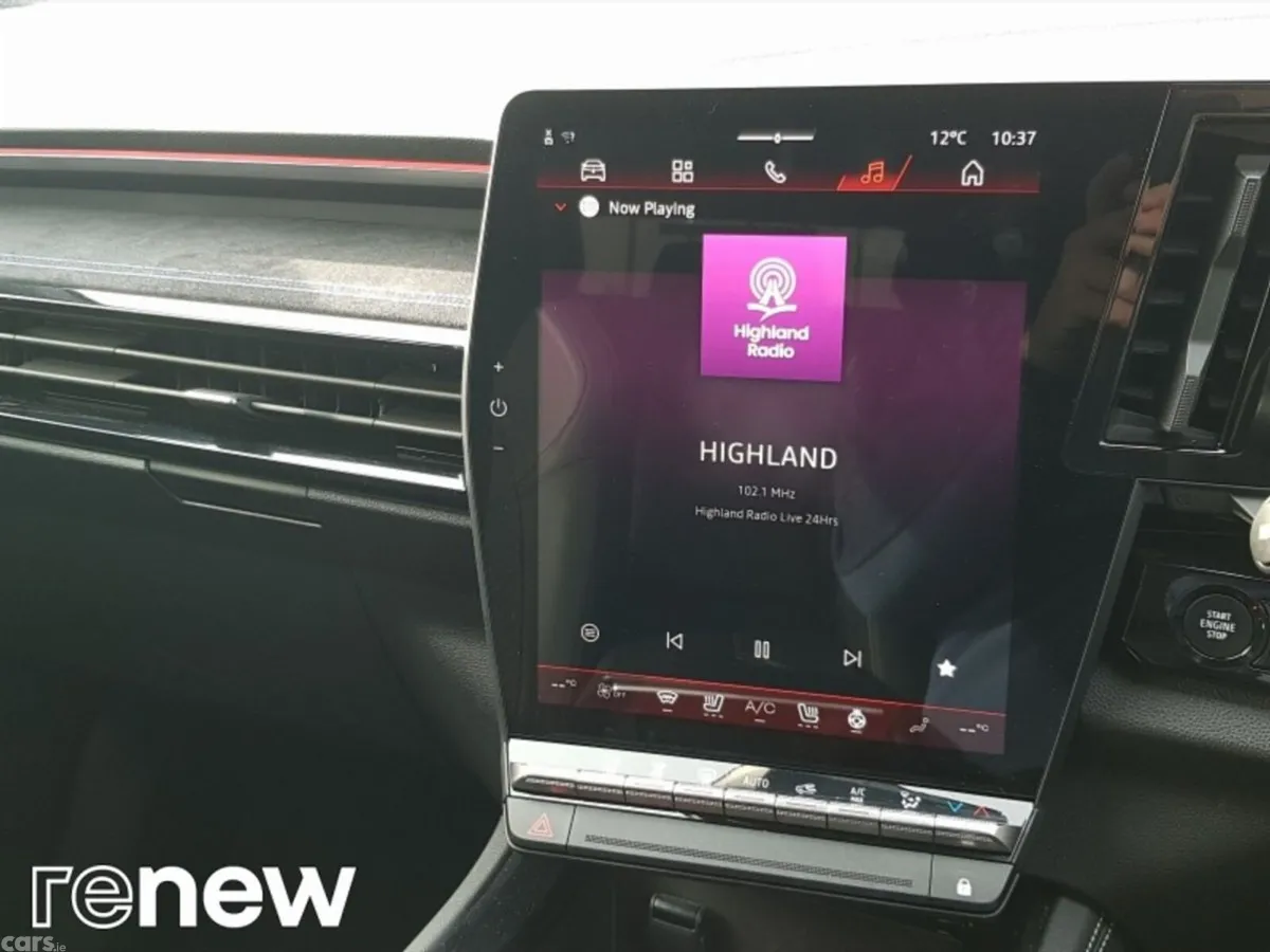 Renault Rafale SUV, Petrol Hybrid, 2024, Black