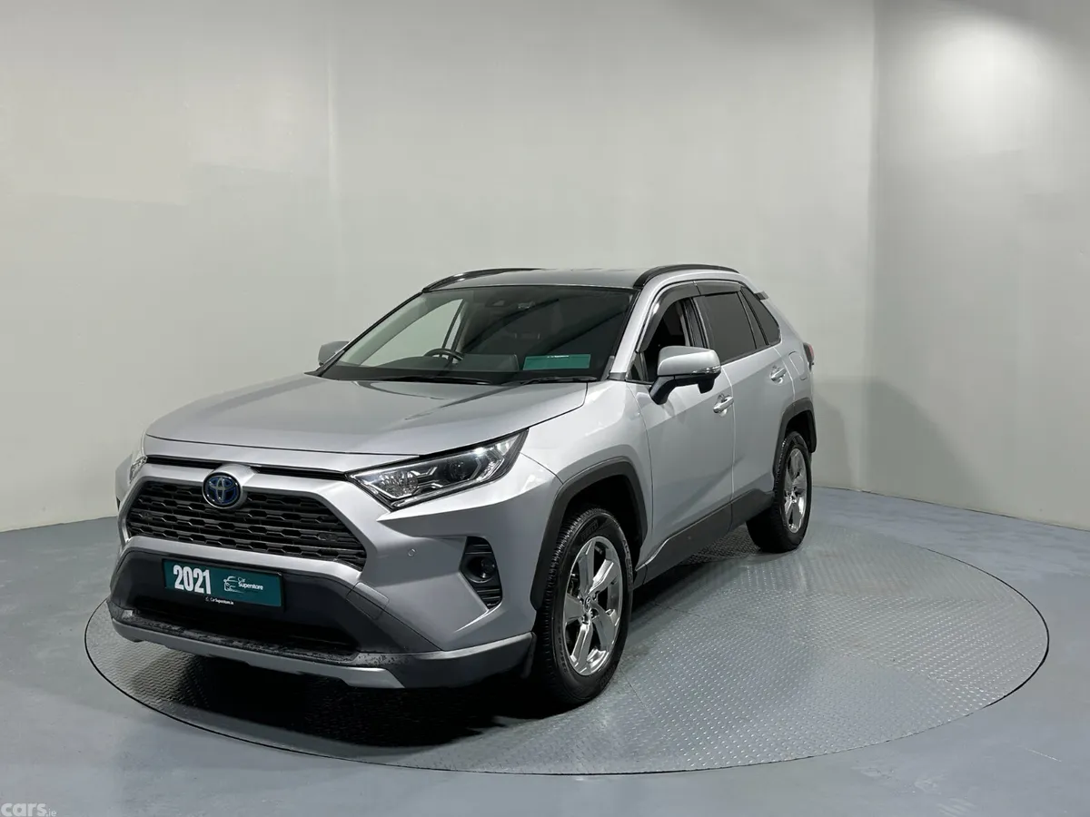 Toyota RAV4 SUV, Petrol Hybrid, 2021, Silver