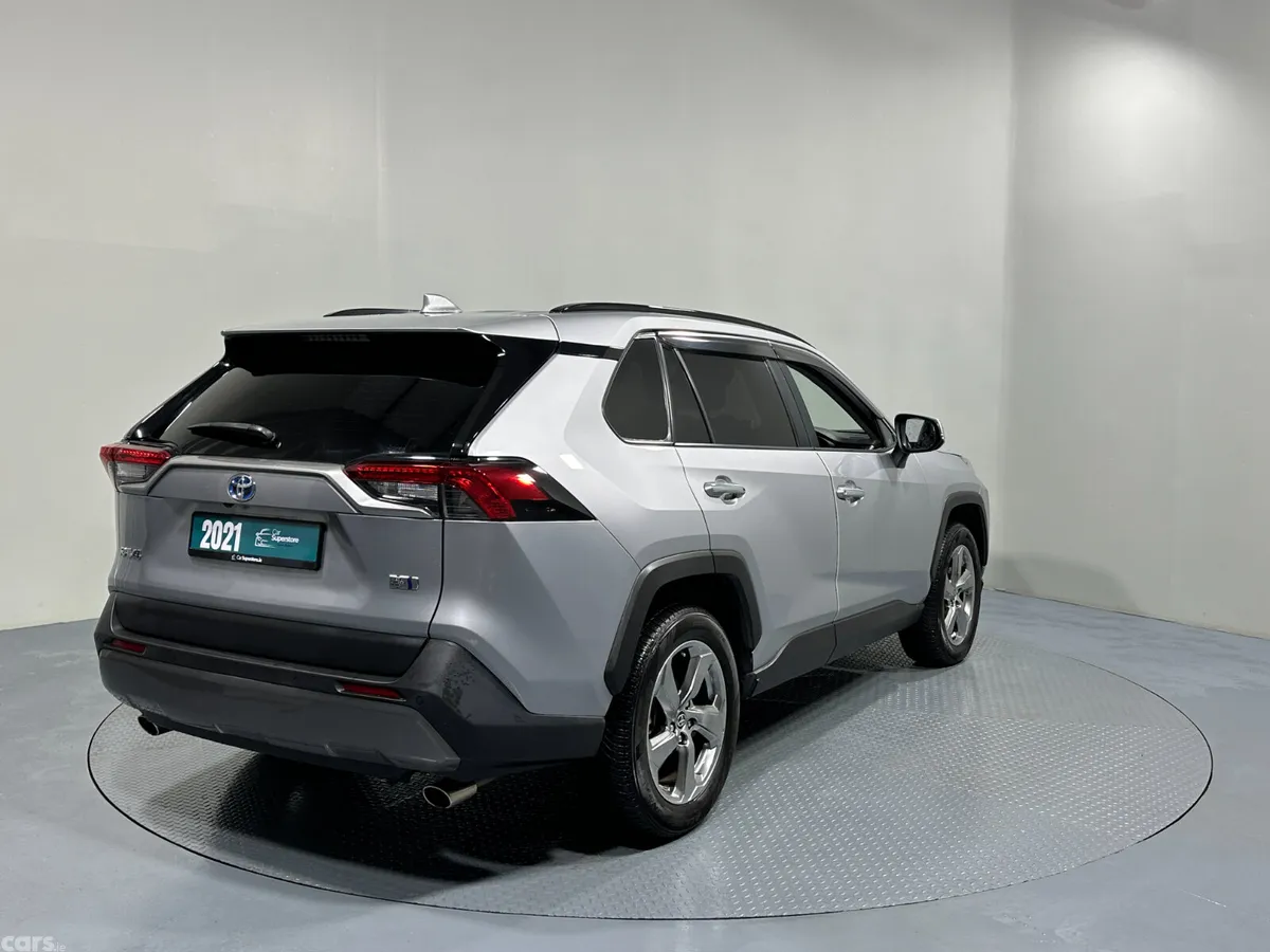 Toyota RAV4 SUV, Petrol Hybrid, 2021, Silver