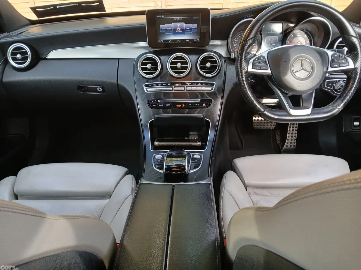 Mercedes-Benz C-Class Estate, Diesel Hybrid, 2015, Blue