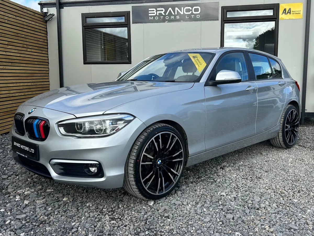 BMW 1-Series Hatchback, Diesel, 2017, Silver
