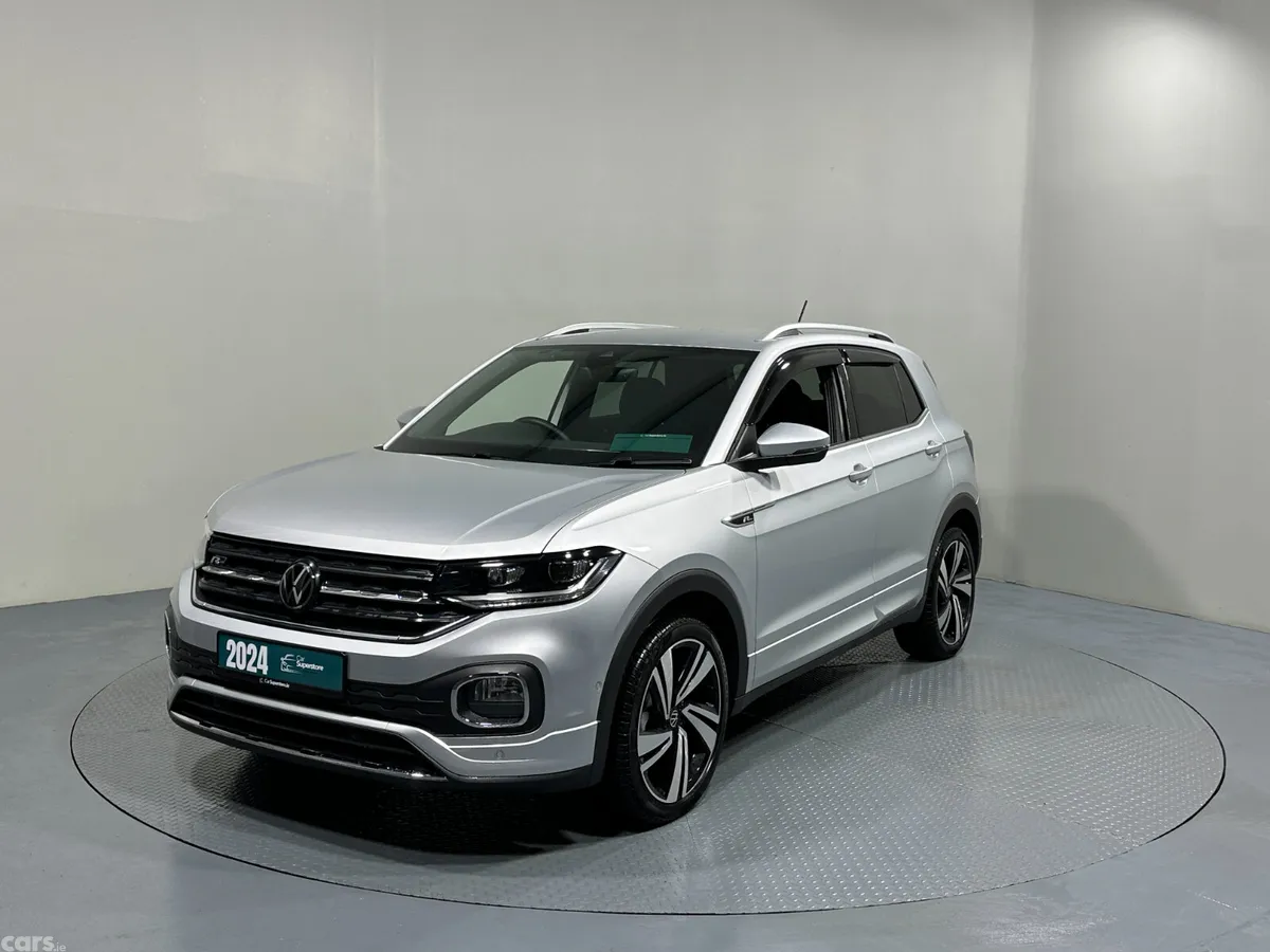Volkswagen T-Cross SUV, Petrol, 2024, Silver