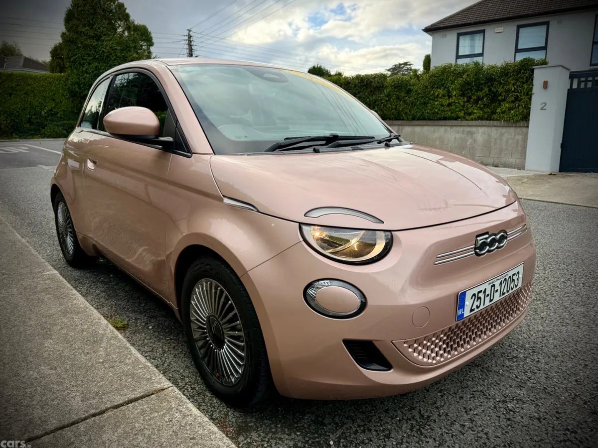 Fiat 500e Hatchback, Electric, 2025, Red
