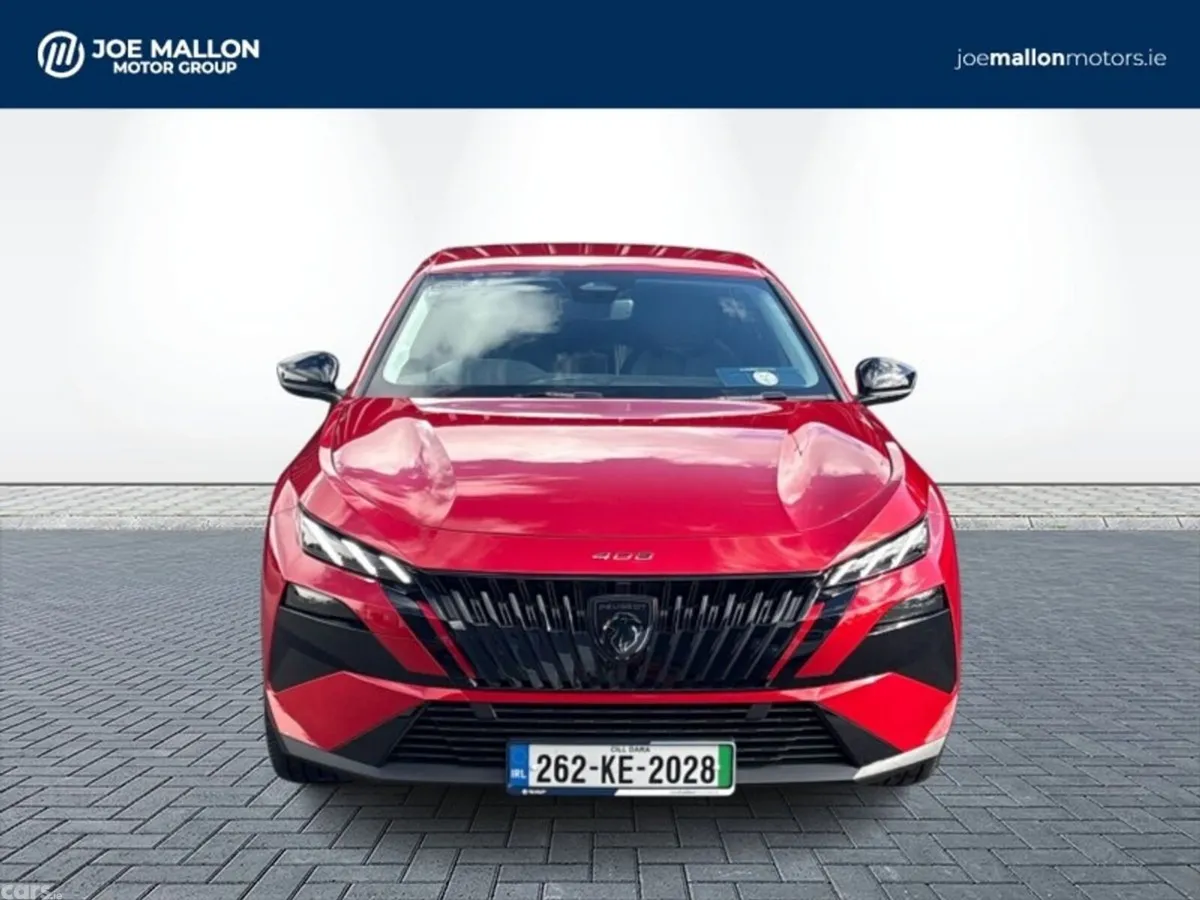 Peugeot 408 Hatchback, Electric, 2026, Red