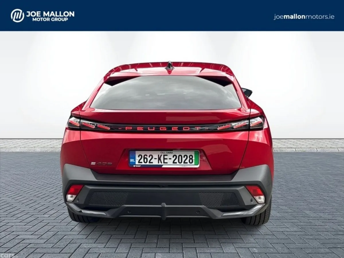 Peugeot 408 Hatchback, Electric, 2026, Red