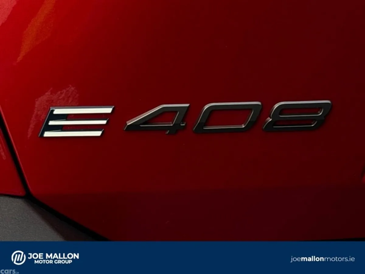 Peugeot 408 Hatchback, Electric, 2026, Red